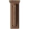 Ekena Millwork 3 1/2"W x 7"D x 9"H Hamilton Traditional Wood Vintage Decor Bracket, Weathered Brown BKTWD03X07X09HABR - alternate 2